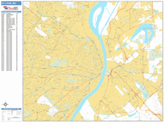 St. Louis Digital Map Basic Style